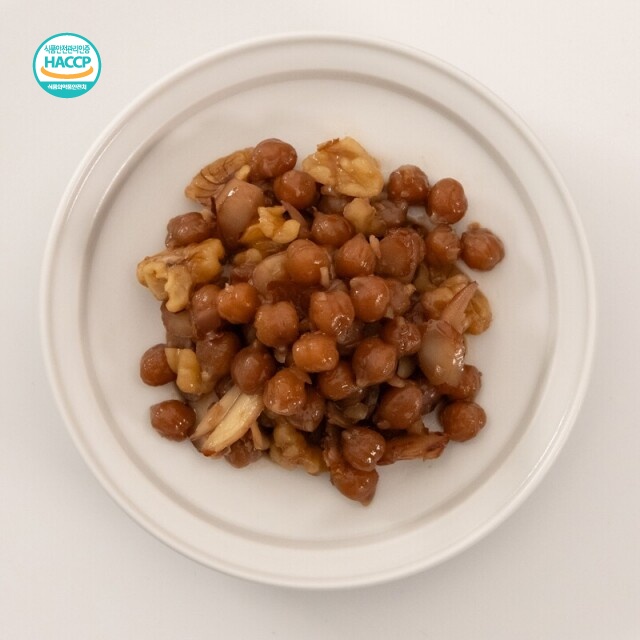 뽀뽀뜨,병아리콩견과류조림